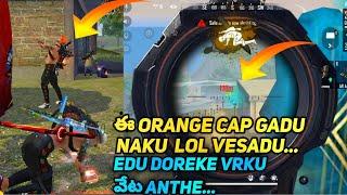 Free Fire Munna Bhai  Best LOL Emote Revenge In Ranked Game Free Fire Telugu - Munna Bhai Gaming