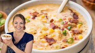 Super Flavorful Chicken and Corn Chowder