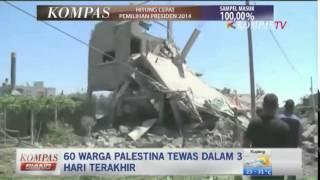 Konflik di Jalur Gaza-Kompas Siang 10 Juli 2014