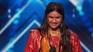 Maya Neelakantan Full Performance & Judges Comments  Americas Got Talent 2024 Auditions Week 4 S19