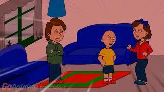 Caillou makes his Dad talk in ReverseGrounded