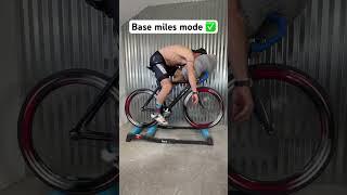 Coaching tip #1 Now is the time for base miles.  Better get comfortable #cyclingskills #cycling