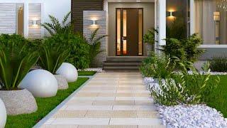 200 Front Yard Garden Landscaping Ideas 2024  Backyard Patio Design  Modern House Exterior Design