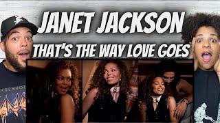 A VIBE FIRST TIME HEARING Janet Jackson  - Thats The Way Love Goes REACTION