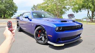 2022 Dodge Challenger SRT Hellcat  Start Up Exhaust Walkaround POV Test Drive and Review