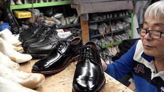 Process of Making Leather Shoes from the Koreas Handmade Shoe Store since 1936.