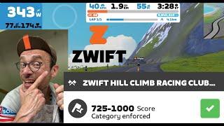 I ️? the new Ranking System on ZWIFT - Mountain Mash Hill climb