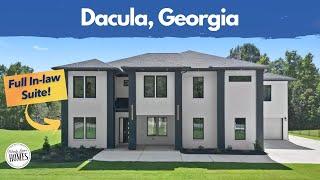 5 bedrooms on 3+ Acres 4700 + sqft  Dacula New Construction