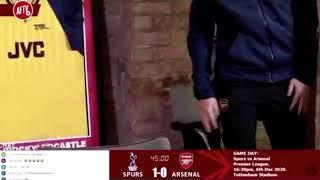 AFTV DT STORM OUT ON BELLERIN