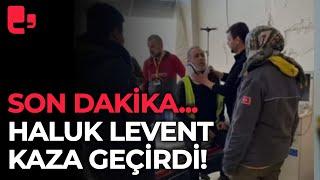 Son dakika... Haluk Levent kaza geçirdi