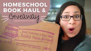 HOMESCHOOL BOOK HAUL 2021 and GIVEAWAY See inside what Usborne books Im using for homeschool