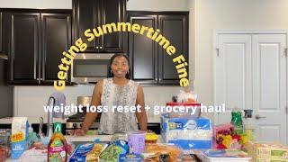 Summer  Weight loss Reset Ive gained weight and How I plan to lose it Healthy Foods Grocery Haul