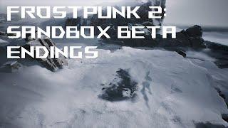 Getting Both Endings in Frostpunk 2 Sandbox Beta