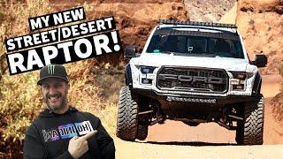 Ken Block Tests his NEW Fully Built Ford Raptor in Moab