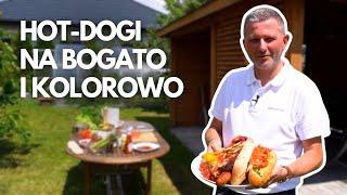 Wypasione hot-dogi z grilla Defro Garden