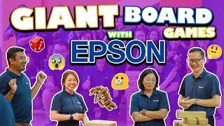 Fun Giant Board Games with Epson Singapore  FunEmpire Stories