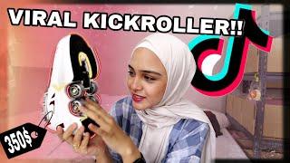 TIK TOK PENGARUH AISYAH BELI NI  Kasut KICKROLLER Viral 