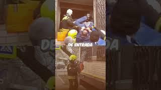 Asi EVACUAN a Hombrer que PESA 300 KG de su Departamento