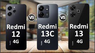 Xiaomi Redmi 13 vs Redmi 13C vs Redmi 12 Comparison
