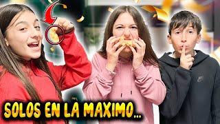 ALERTAME QUEDO SOLA EN LA MAXIMO*y casi quemo la cocina*