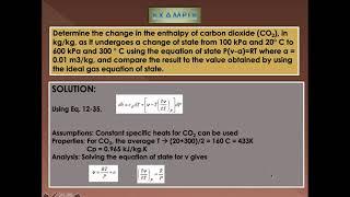 THERMODYNAMIC PROPERTY RELATIONSIdeal and Real Gases