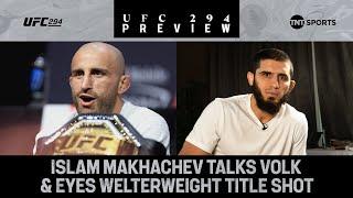 EXCLUSIVE Islam Makhachev WANTS to fight winner of Leon Edwards vs Colby Covington after UFC 294 