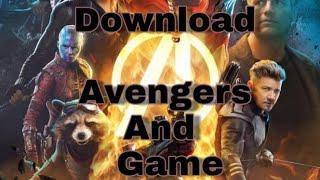 How To Download marvels Avengers and game 