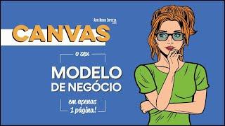 BUSINESS MODEL CANVAS O QUE É  Modelo de Negócios em Só 1 Página