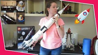 LEGO NASA Apollo Saturn V Ideas 21309 Epic Time-lapse Build