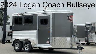 2024 Logan Coach Bullseye 2 Horse Bumper Pull