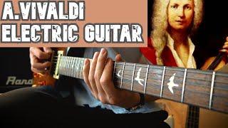 Antonio Vivaldi on electric guitar Metal version My student Daniel
