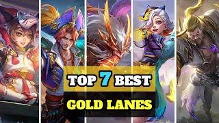 Top 7 Best Gold Laners For Carrying In Solo Rank  Mobile Legends