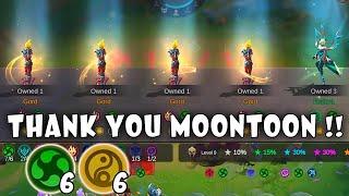 BEST STRATEGY  THANK YOU MOONTOON FOUR GORD  MAGIC CHESS MOBILE LEGENDS