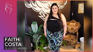 Faith Costa American Plus Size Model Bio Body Measurements Age Height Weight Net Worth