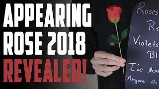 Appearing Rose - Stage Magic 2018 - Magic Tricks REVEALED