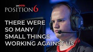 THERE WERE SO MANY SMALL THINGS WORKING AGAINST US  Position 6 Highlights with Chessie  Dota 2