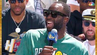 Draymond Green LEGENDARY Speech at The Warriors 2022 Championship Parade