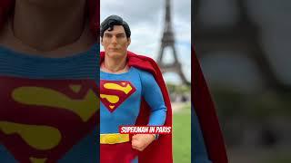 Superman in Paris ️ #superman #christopherreeve #mezcoone12
