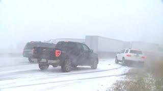 Wild winter crash in Iowa Watch raw video of pileup on Interstate 80 near Des Moines