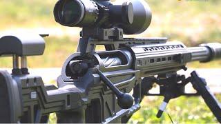 Tests of the Russian sniper rifle ORSIS 12.7