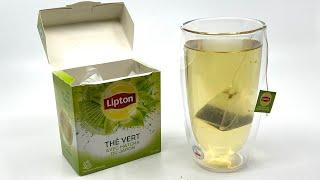 Lipton Thé Vert avec Matcha du Japon  20 Sachets Pyramid