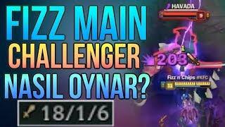 FIZZ MAIN CHALLENGER NASIL OYNAR ?? ELMAS ELODA TEK ATAN ÜST KORİDOR FIZZ N CHIPS    KFCEatbox