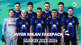 INTER MILAN FACEPACK TERBARU SEASON UPDATE 2023 - 2024