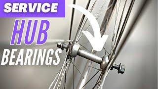 How to Vintage Bike HUB Service ?  Wheel Bearings Replace