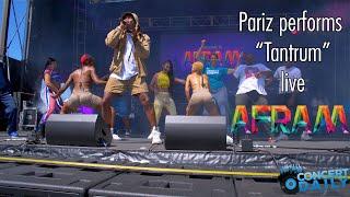 Pariz performs Tantrum live 2022 Baltimore AFRAM