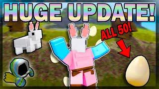 NEW HUGE EASTER UPDATE ALL EGG LOCATIONS+HATS+MORE BOOGA BOOGA REBORN