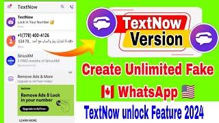 Textnow whatsapp number area code whatsApp account without mobile  number 2024 Best VPN for Textnow