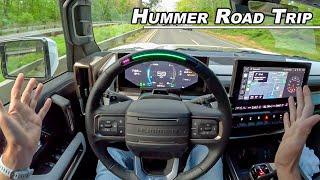 Hummer EV Road Trip - Actually Living with the 1000hp Edition 1 POV Binaural Audio