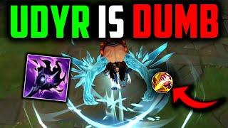 UDYR IS DUMB NOW MOST DAMAGE DEALTTAKEN How to Play Udyr & CARRY Season 14 - League of Legends