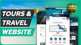 How to Make a Tours and Travels Booking Website with WordPress  In Just 30 Mins